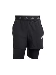 ADIDAS | Herren FItnessshort Gym 2in1 | schwarz