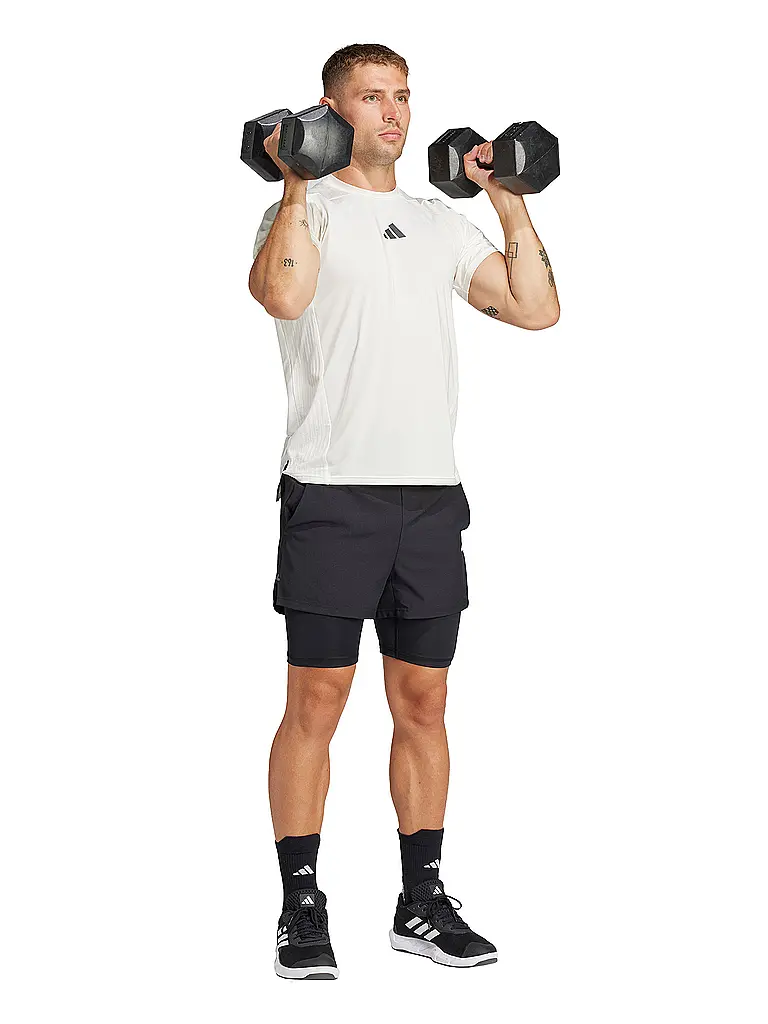 ADIDAS | Herren FItnessshort Gym 2in1 | schwarz