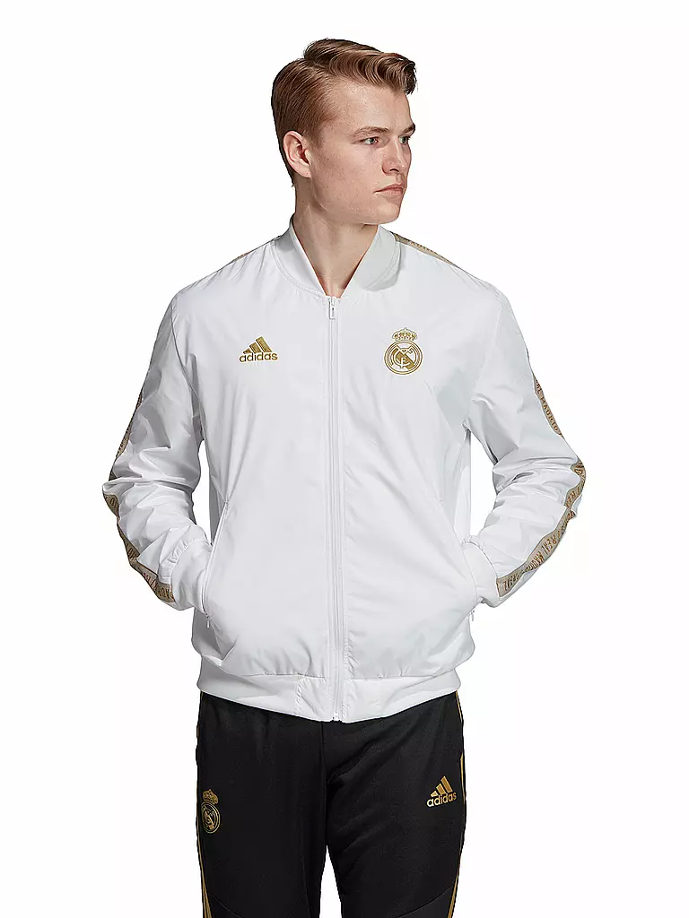 ADIDAS | Herren Fußballjacke Real Madrid | weiß