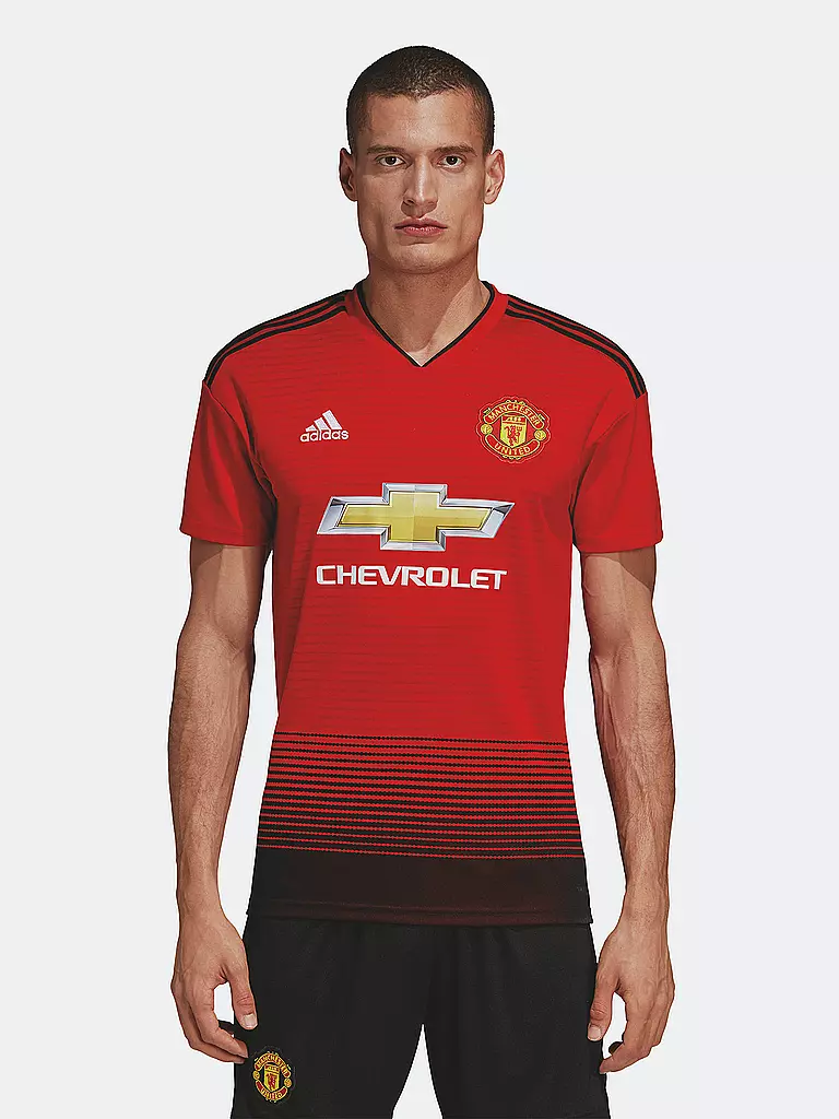 ADIDAS | Herren Heimtrikot Manchester United Replica 18/19 | rot
