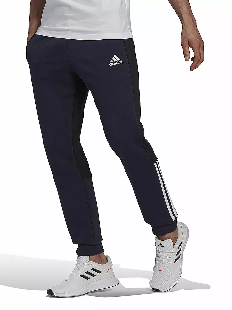 ADIDAS | Herren Jogginghose Essentials Colorblock Fleece | dunkelblau