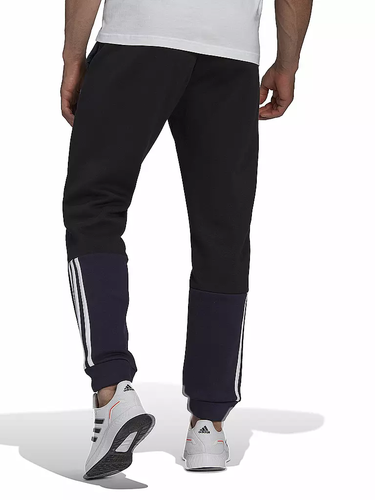 ADIDAS | Herren Jogginghose Essentials Colorblock Fleece | dunkelblau