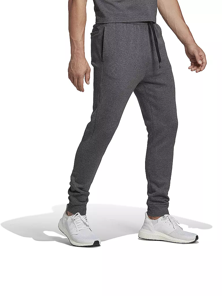 ADIDAS | Herren Jogginghose Essentials Fleece Regular Tapered | schwarz