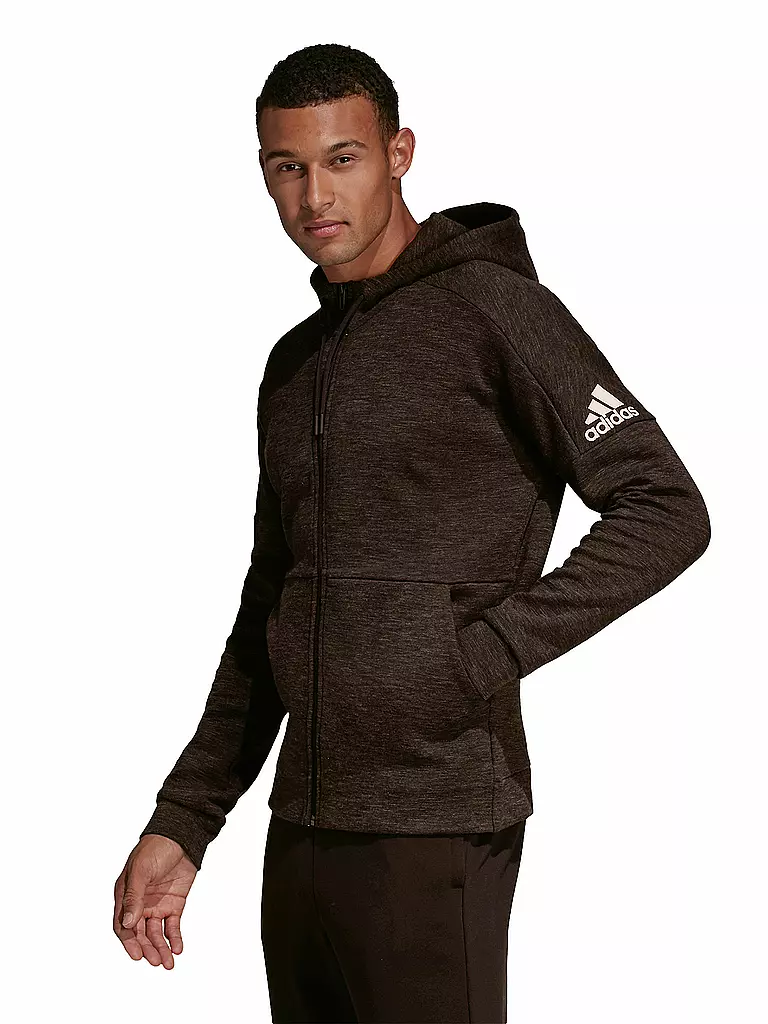 ADIDAS | Herren Kapuzenjacke ID Stadium | schwarz