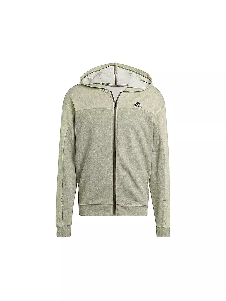 ADIDAS | Herren Kapuzenjacke Melange | olive