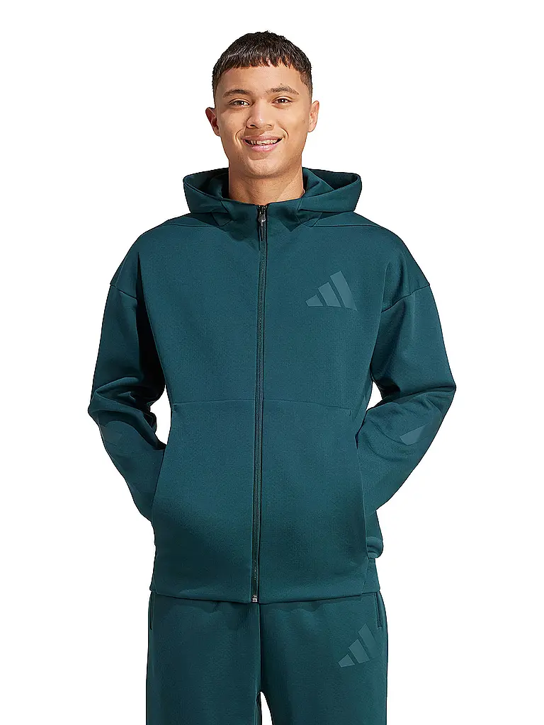 ADIDAS | Herren Kapuzenjacke ZNE | petrol