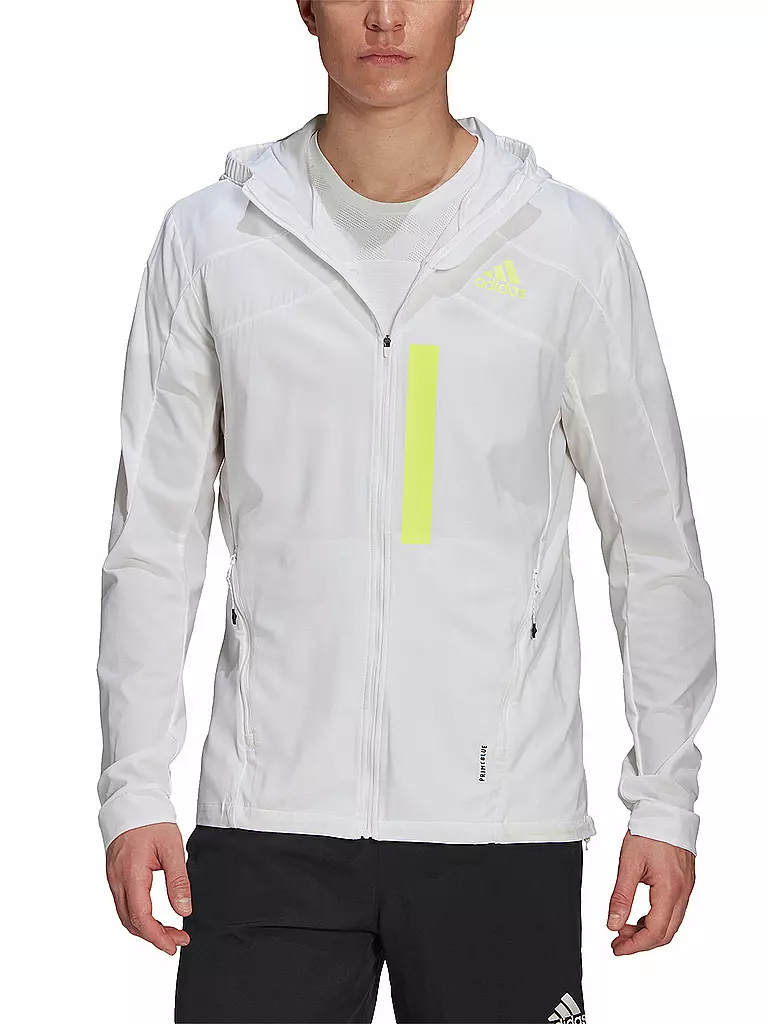 ADIDAS | Herren Laufjacke Marathon Translucent | weiß