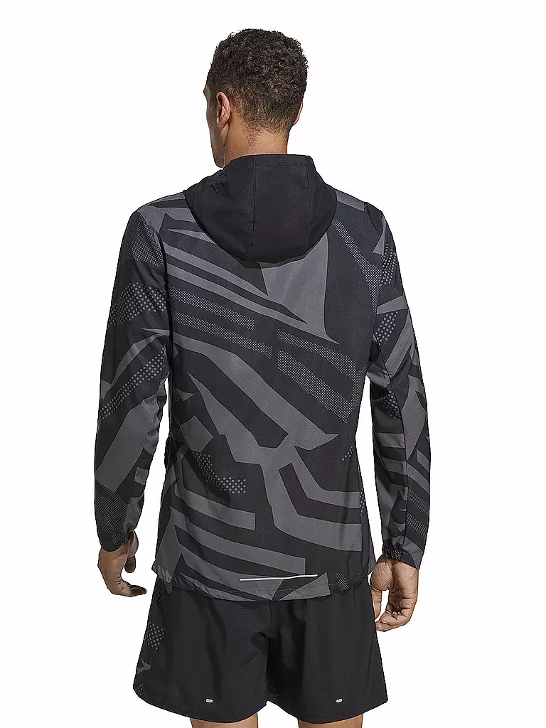 ADIDAS | Herren Laufjacke Own the Run Seasonal | schwarz