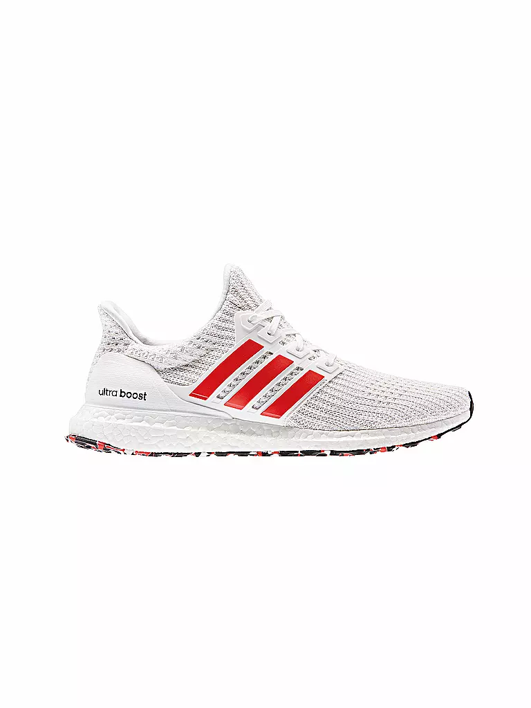 ADIDAS | Herren Laufschuh Ultra Boost FTWR WHITE / ACTIVE RED / CHALK WHITE | weiß
