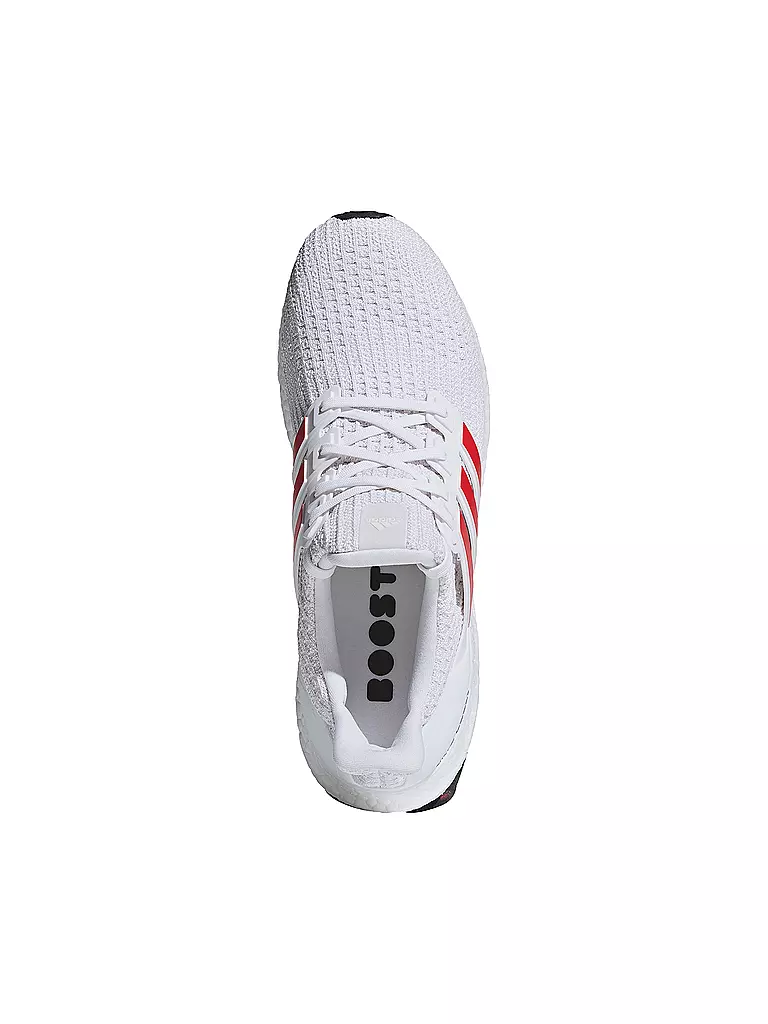 ADIDAS | Herren Laufschuh Ultra Boost FTWR WHITE / ACTIVE RED / CHALK WHITE | weiß