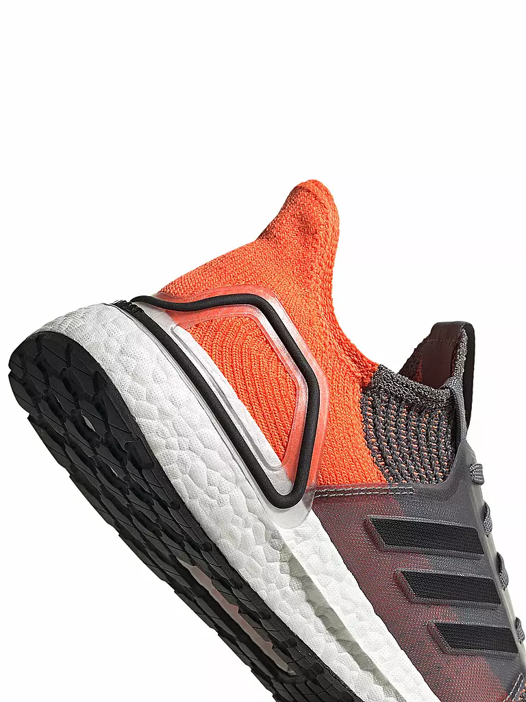 ADIDAS | Herren Laufschuh Ultraboost 19 GREY FOUR / CORE BLACK / HI-RES CORAL | 