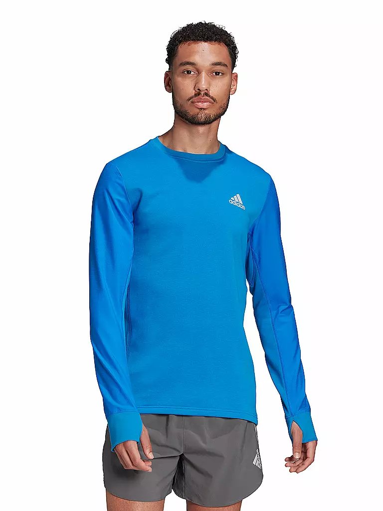 ADIDAS | Herren Laufshirt Fast Reflective | blau