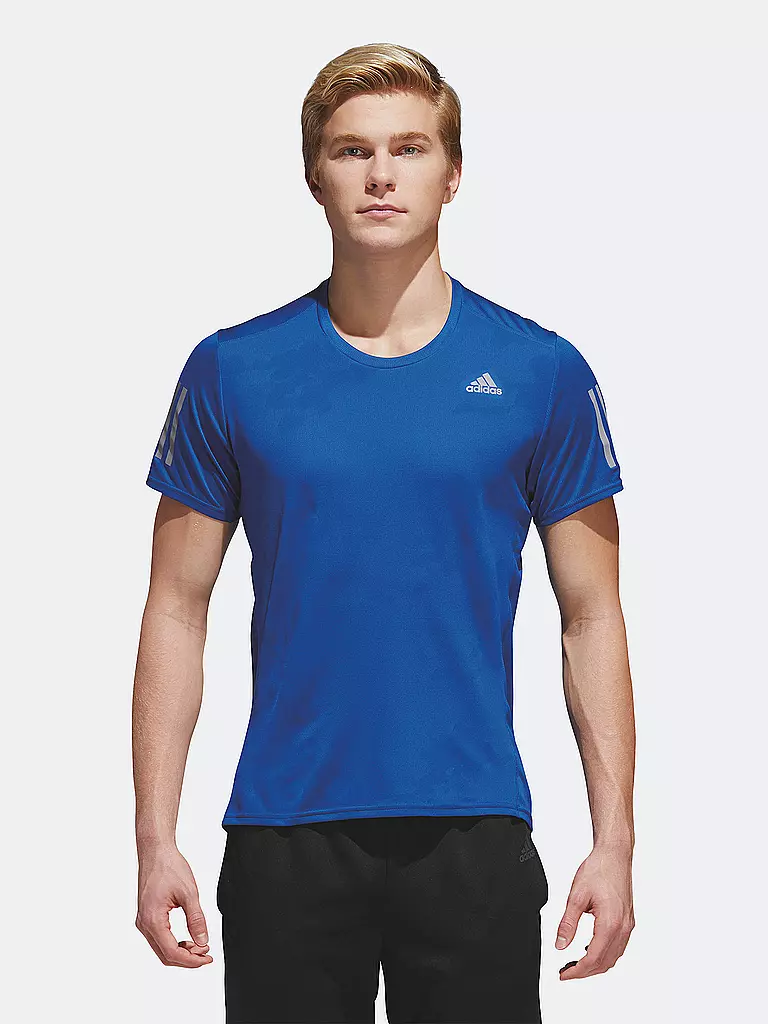 ADIDAS | Herren Laufshirt Response | blau