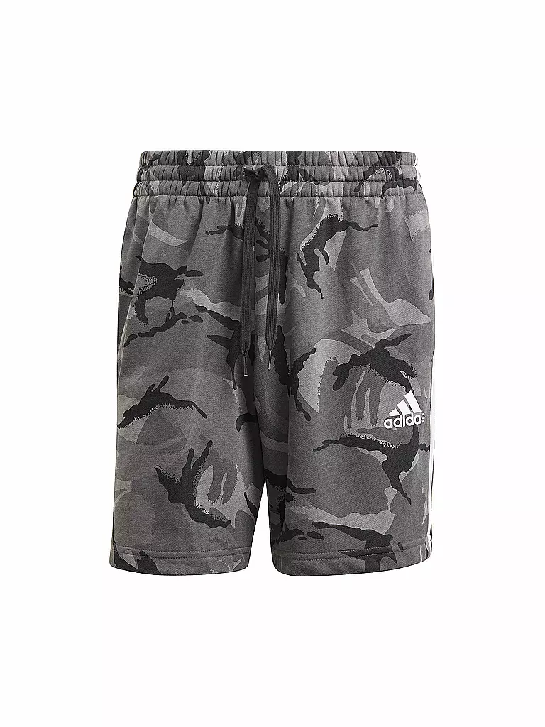 ADIDAS | Herren Short Essentials French Terry Camouflage | grau