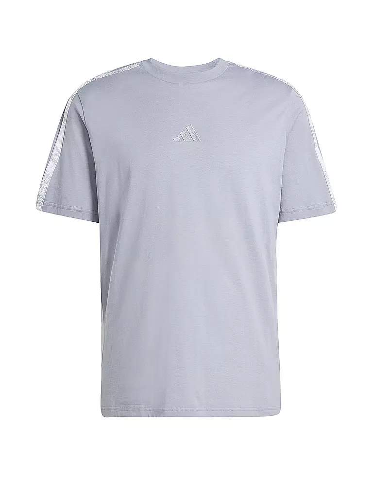 ADIDAS | Herren T-Shirt AOP | Grau
