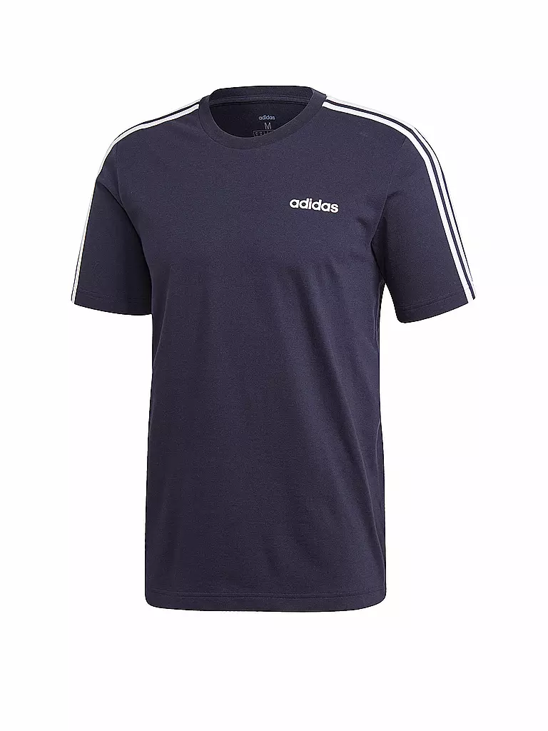 ADIDAS | Herren T-Shirt Essentials 3-Streifen | blau