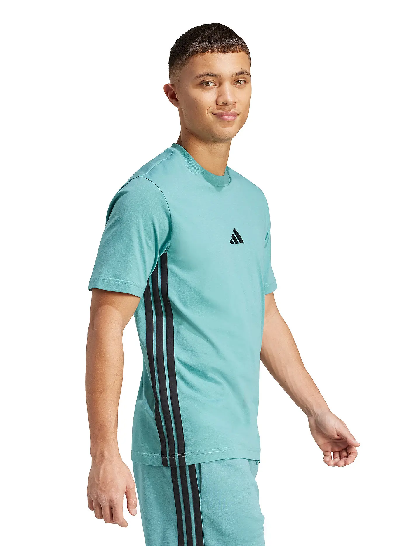 ADIDAS | Herren T-Shirt Essentials 3S | petrol
