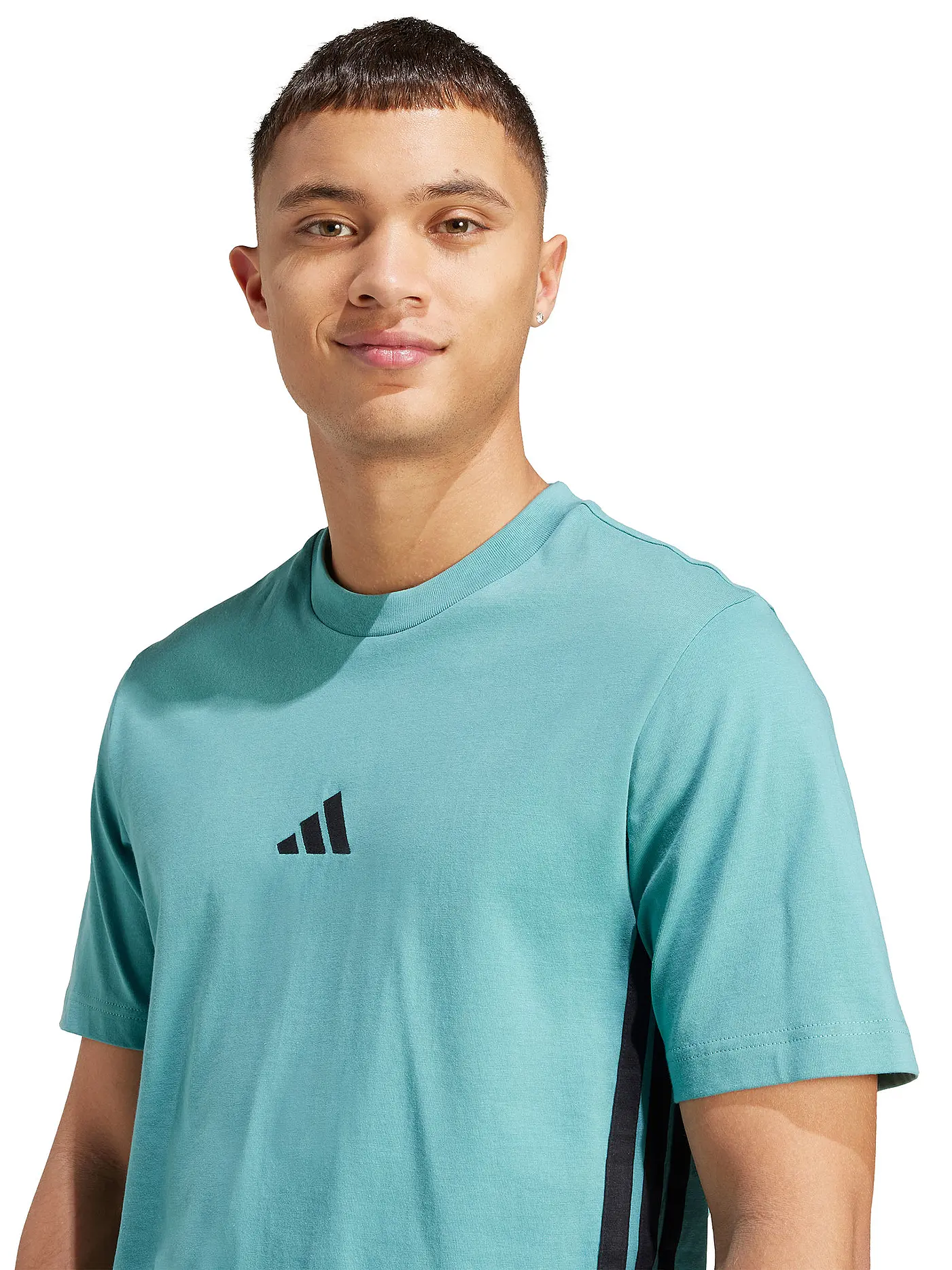 ADIDAS | Herren T-Shirt Essentials 3S | petrol
