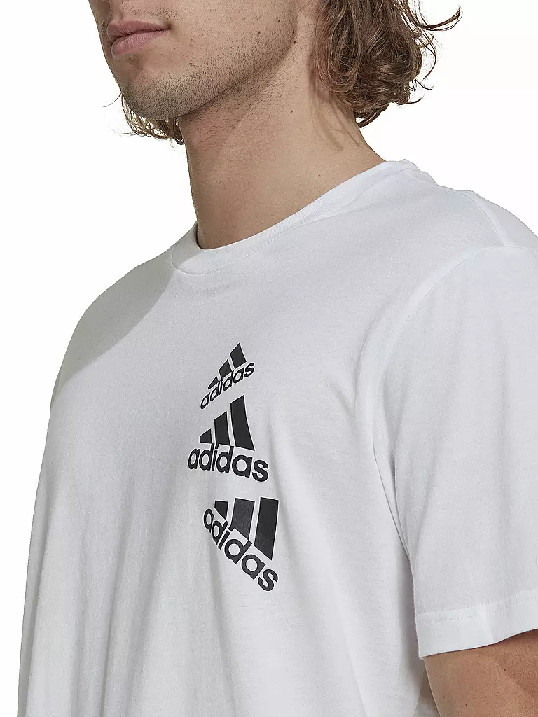 ADIDAS | Herren T-Shirt Essentials BrandLove | weiss