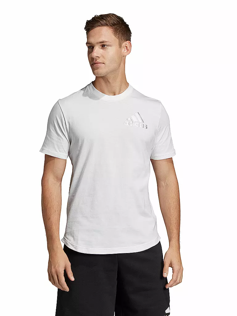 ADIDAS | Herren T-Shirt Sport ID | weiß