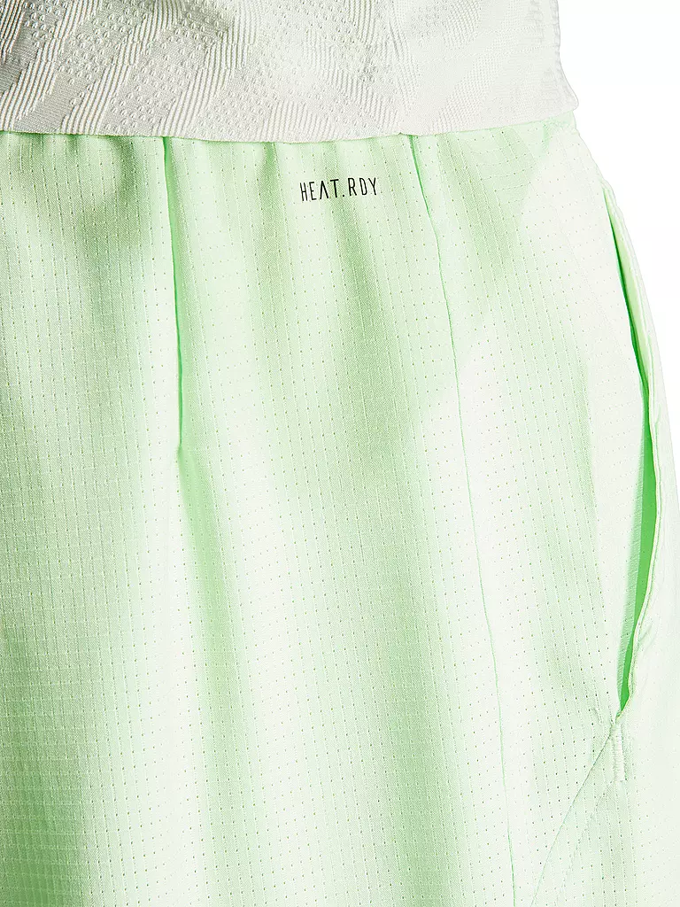 ADIDAS | Herren Tennis Short/Tight Set HEAT.RDY | grün