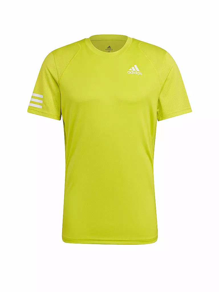 ADIDAS | Herren Tennisshirt 3-Streifen Club | gelb