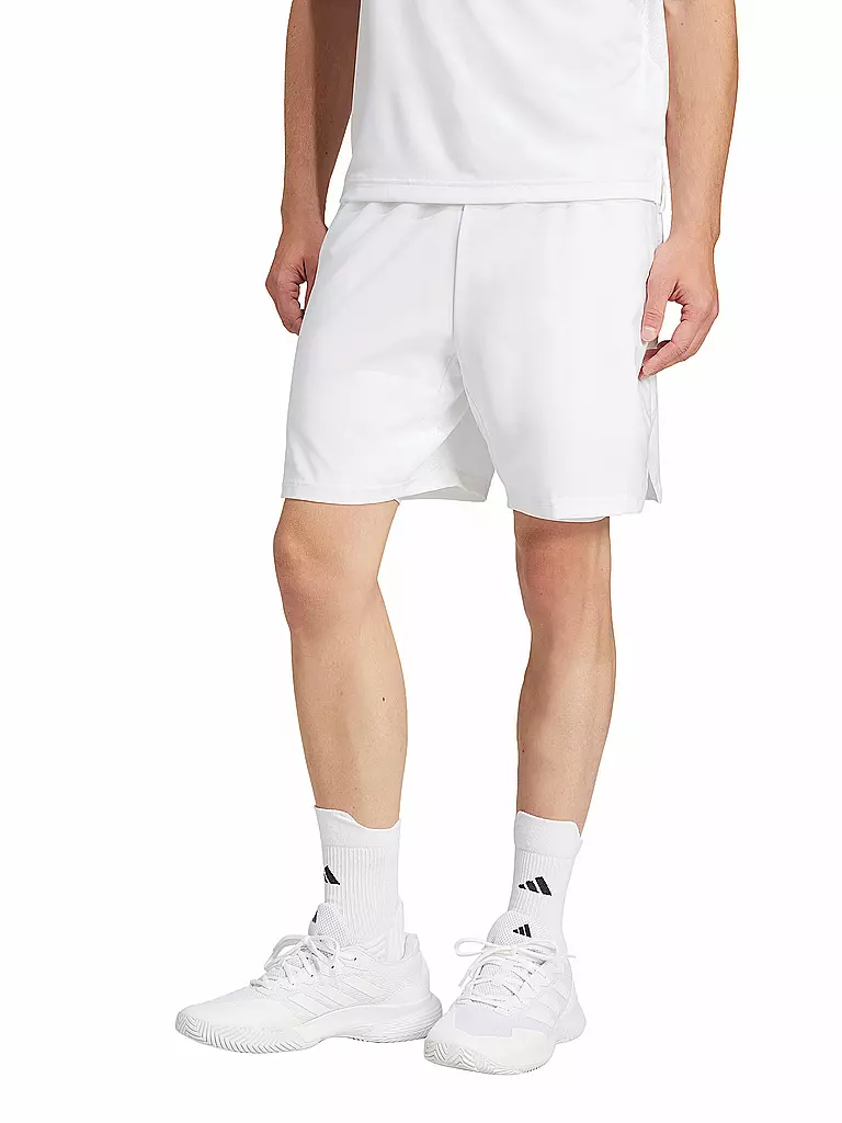 ADIDAS | Herren Tennisshort Club 2in1 | weiss