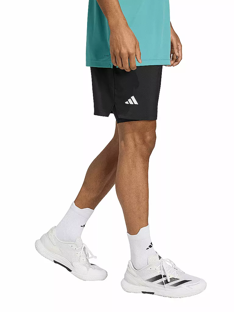 ADIDAS | Herren Tennisshort Club Climacool 2in1 | schwarz