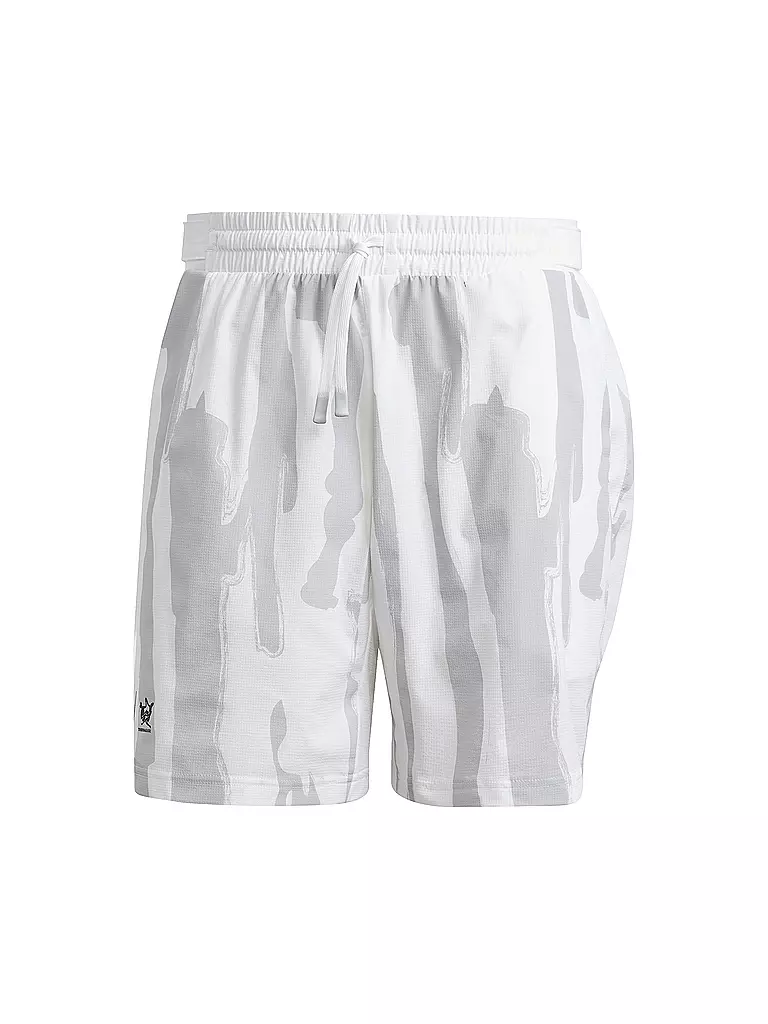 ADIDAS | Herren Tennisshort New York Graphic | weiss