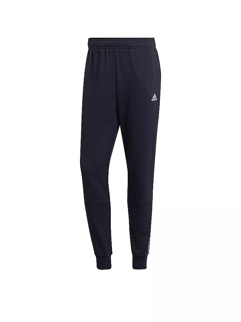 ADIDAS | Herren Trainingsanzug Cotton Piping | blau