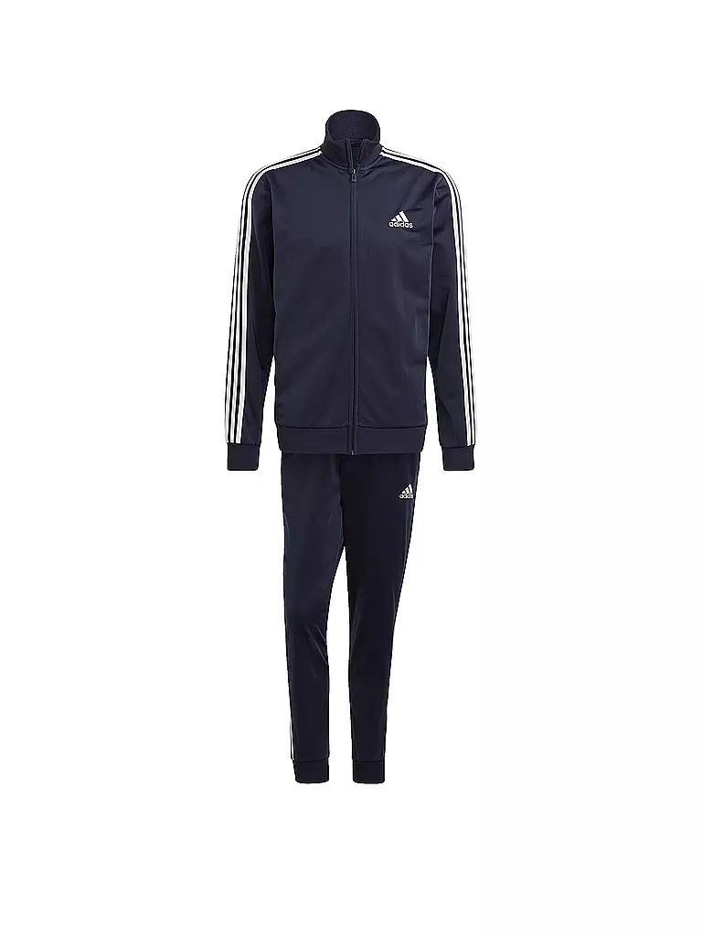 ADIDAS | Herren Trainingsanzug Essentials 3-Streifen | blau