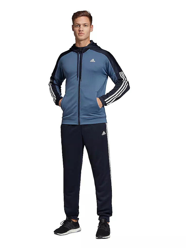 ADIDAS | Herren Trainingsanzug Game Time | blau