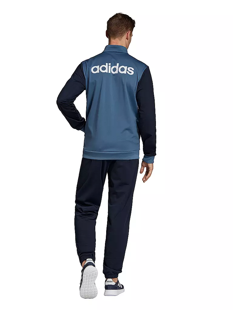 ADIDAS | Herren Trainingsanzug Linear Tricot | blau