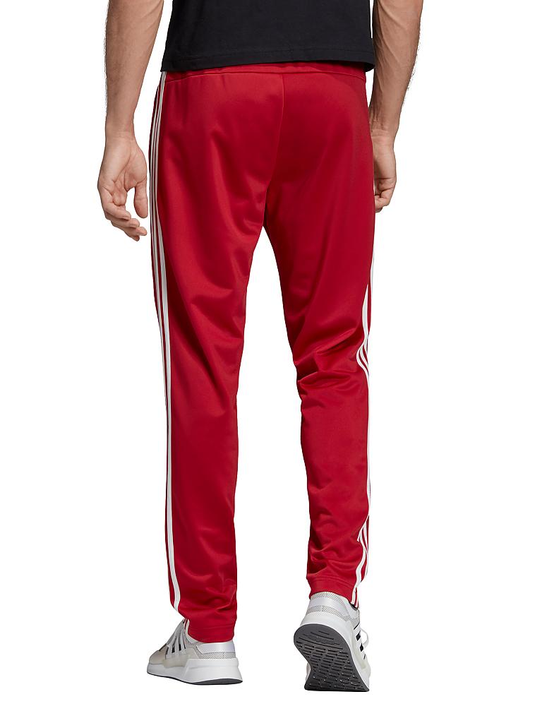 ADIDAS Herren Trainingshose Essentials 3-Stripes Tapered Tricot rot | XXL