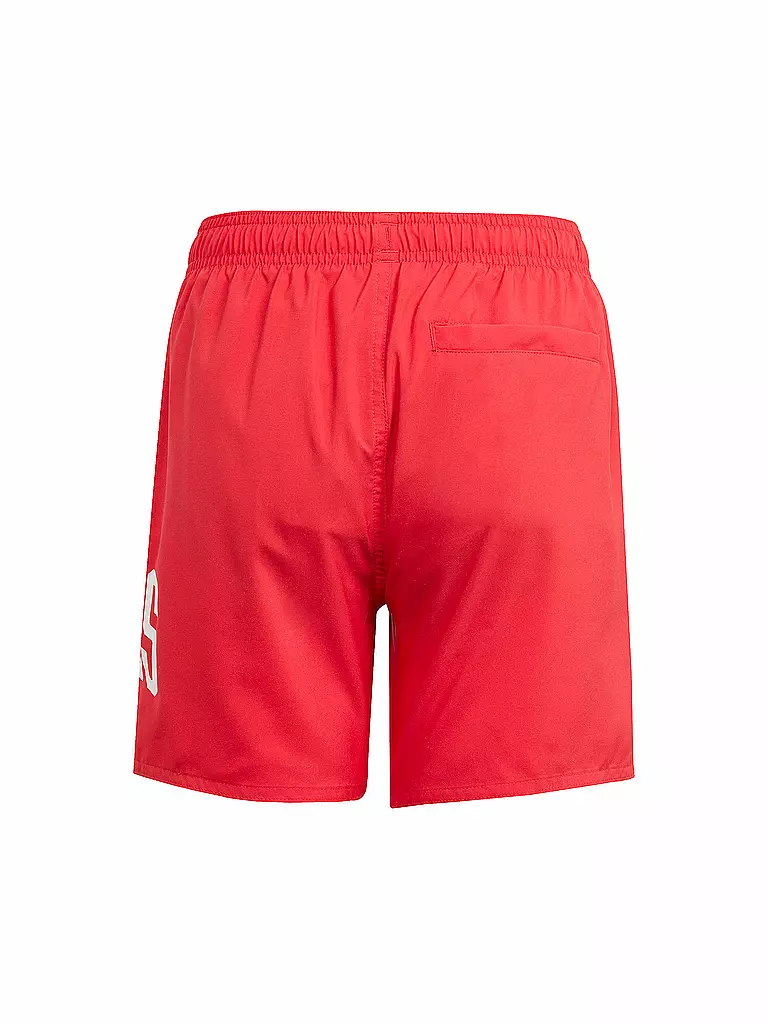 ADIDAS | Jungen Badeshort Sportswear Essentials Logo CLX | rot