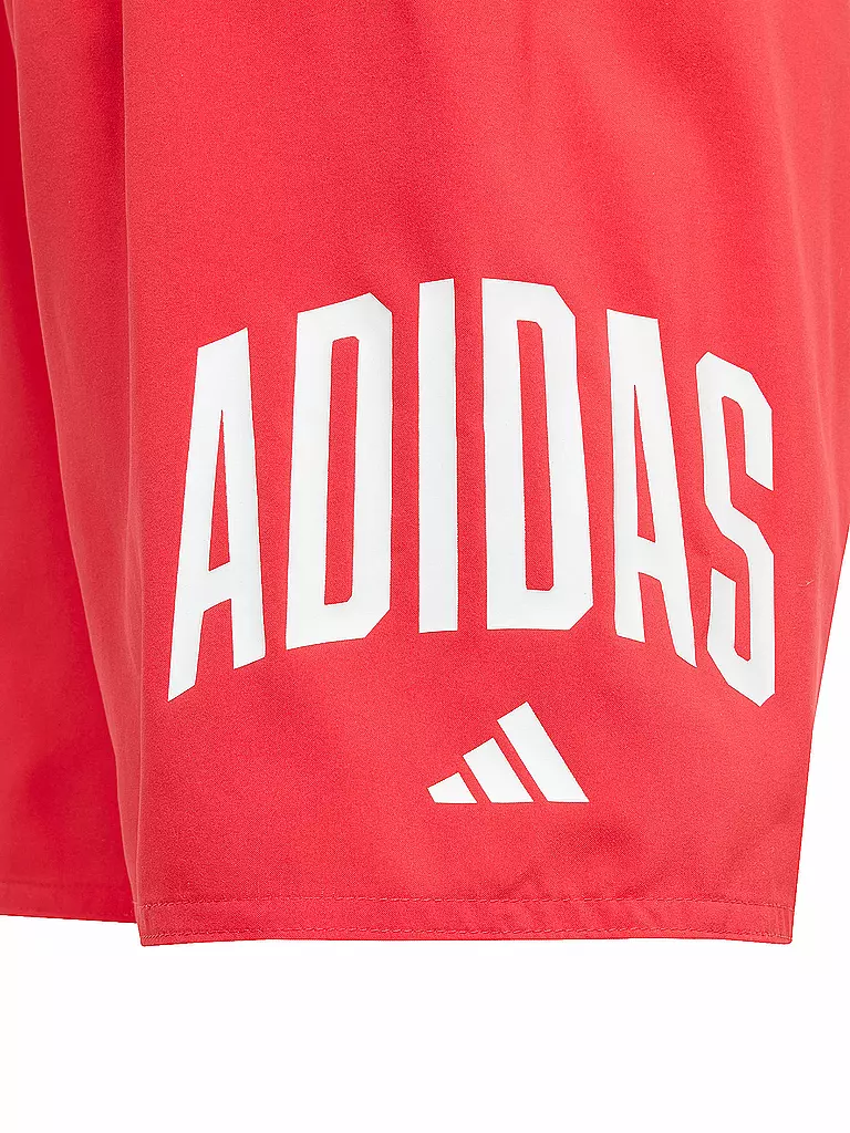 ADIDAS | Jungen Badeshort Sportswear Essentials Logo CLX | rot