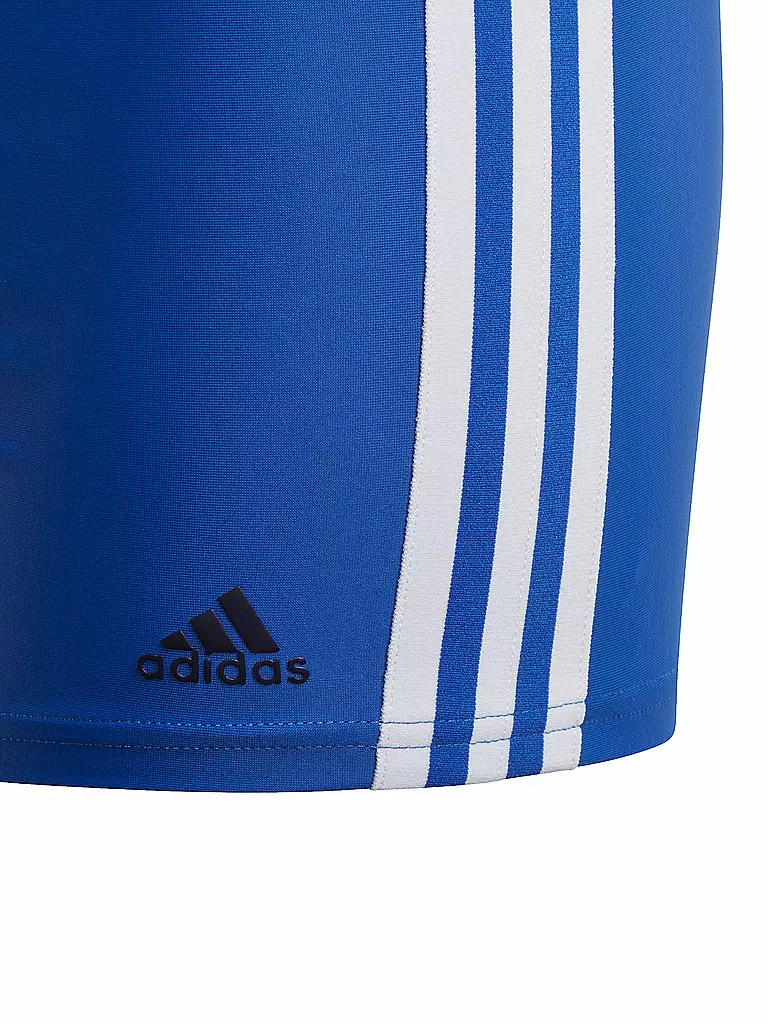 ADIDAS | Jungen Beinbadehose Boxer 3-Streifen | blau