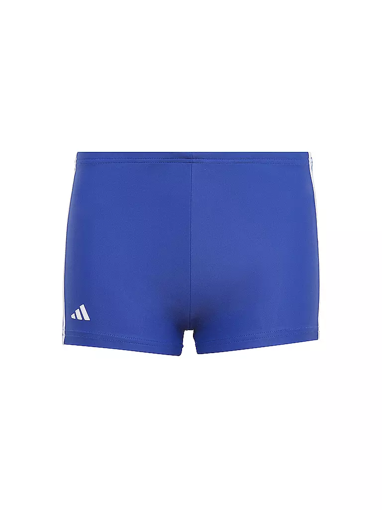 ADIDAS | Jungen Beinbadehose Classic 3-Streifen Boxer | blau