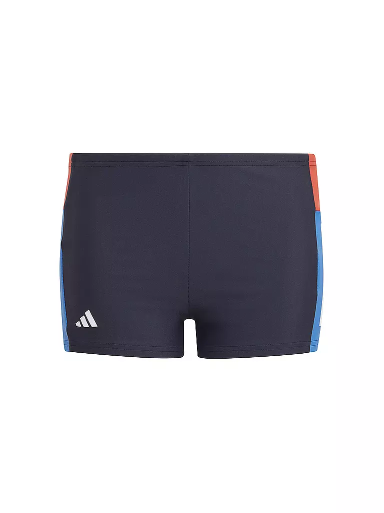 ADIDAS | Jungen Beinbadehose Colourblock 3-Streifen Boxer | grau