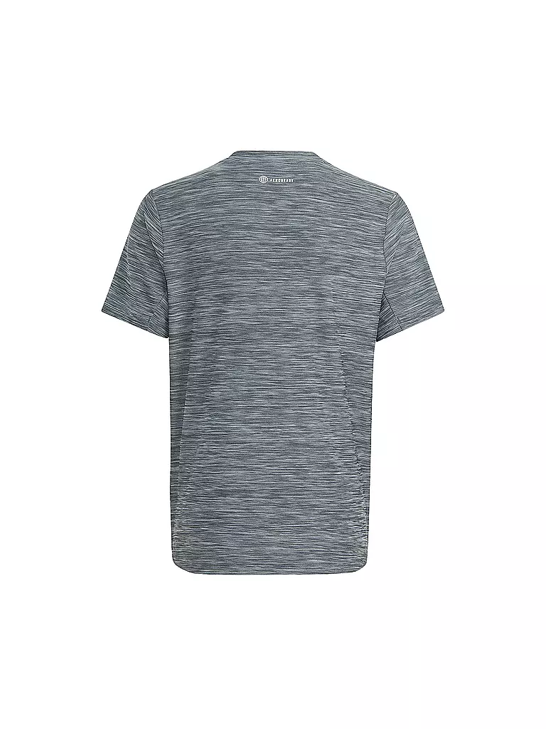 ADIDAS | Jungen Fitnessshirt AEROREADY Heather | petrol