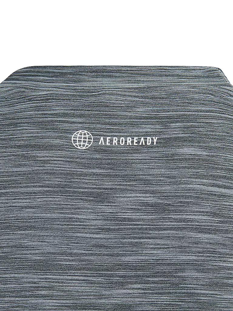 ADIDAS | Jungen Fitnessshirt AEROREADY Heather | petrol
