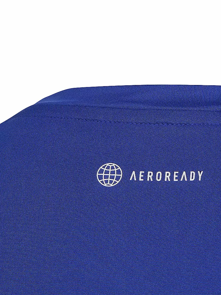 ADIDAS | Jungen Fitnessshirt Train Icons AEROREADY Logo | blau