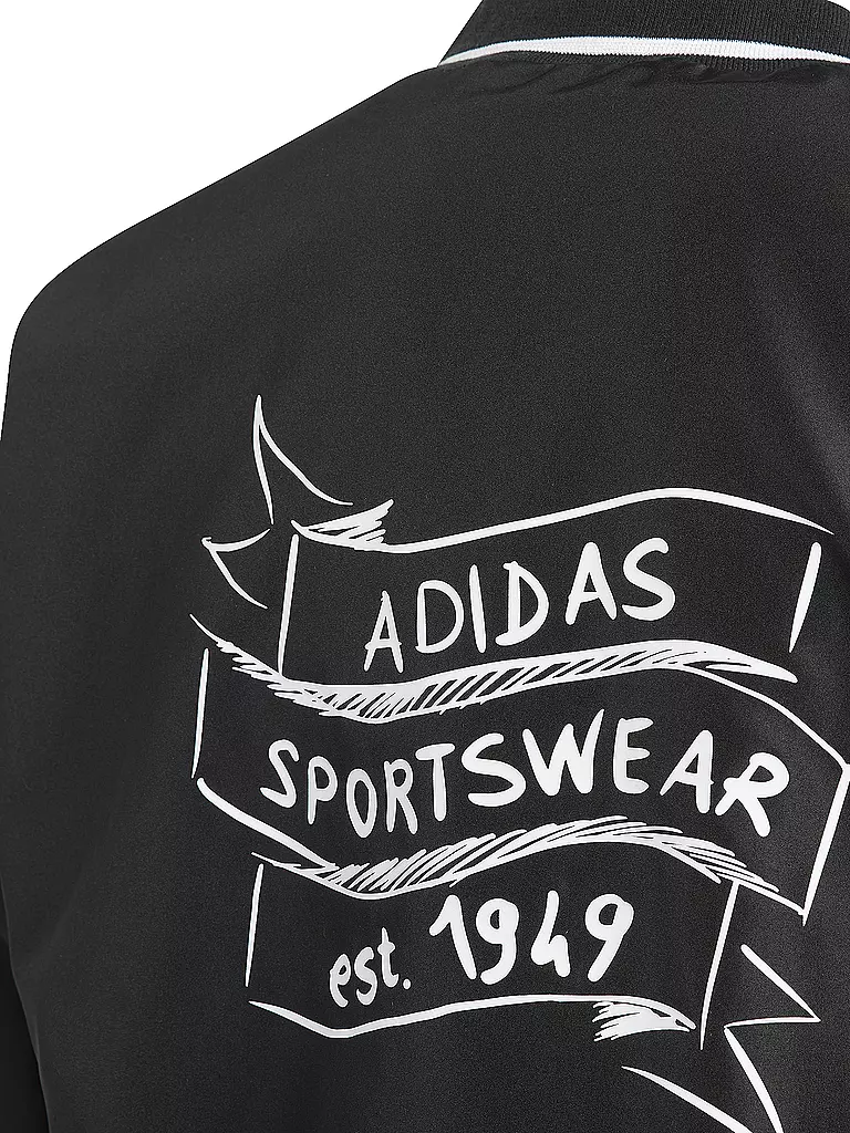 ADIDAS | Jungen Jacke Brand Love Woven | schwarz