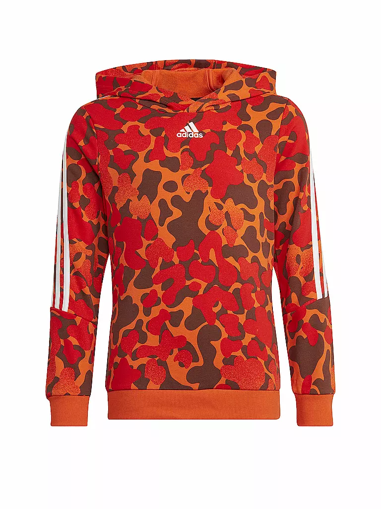 ADIDAS | Jungen Kapuzensweater Future Icons 3-Streifen Graphic | orange