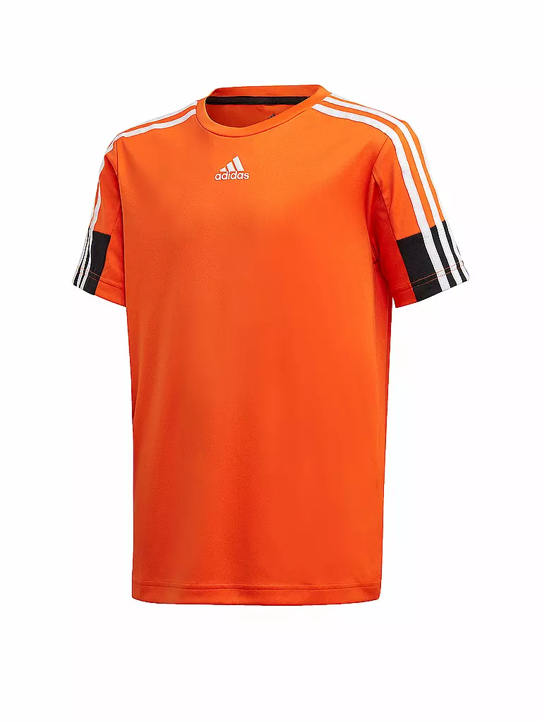 ADIDAS | Jungen T-Shirt Aeroready 3-Streifen Must Haves | orange