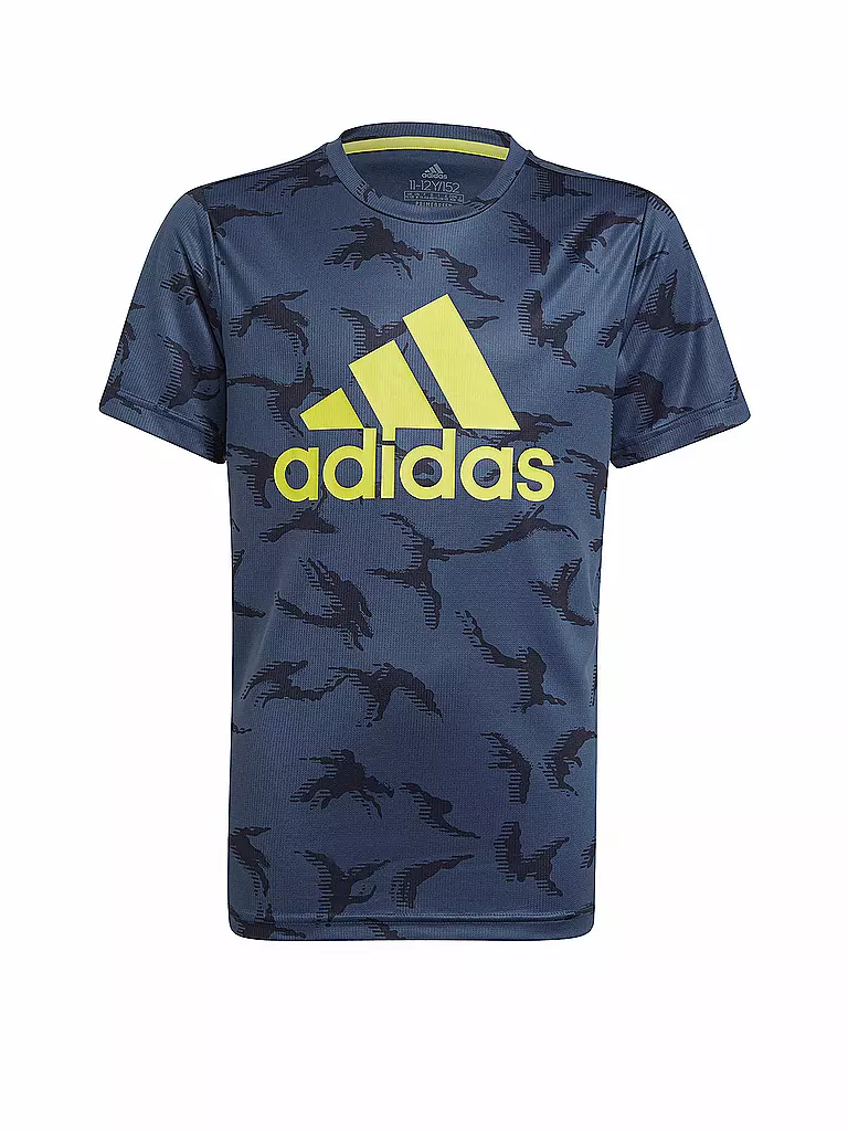 ADIDAS | Jungen T-Shirt Camo | blau