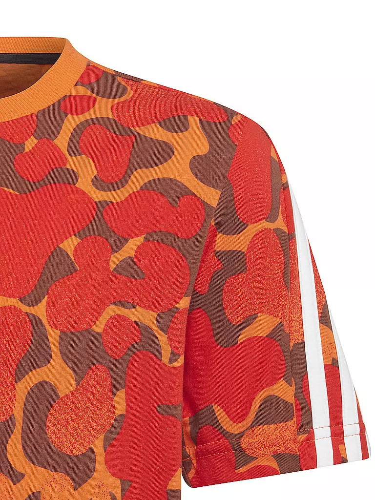 ADIDAS | Jungen T-Shirt Future Icons 3-Streifen | orange