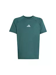 ADIDAS | Kinder Fitnessshirt | dunkelgrün