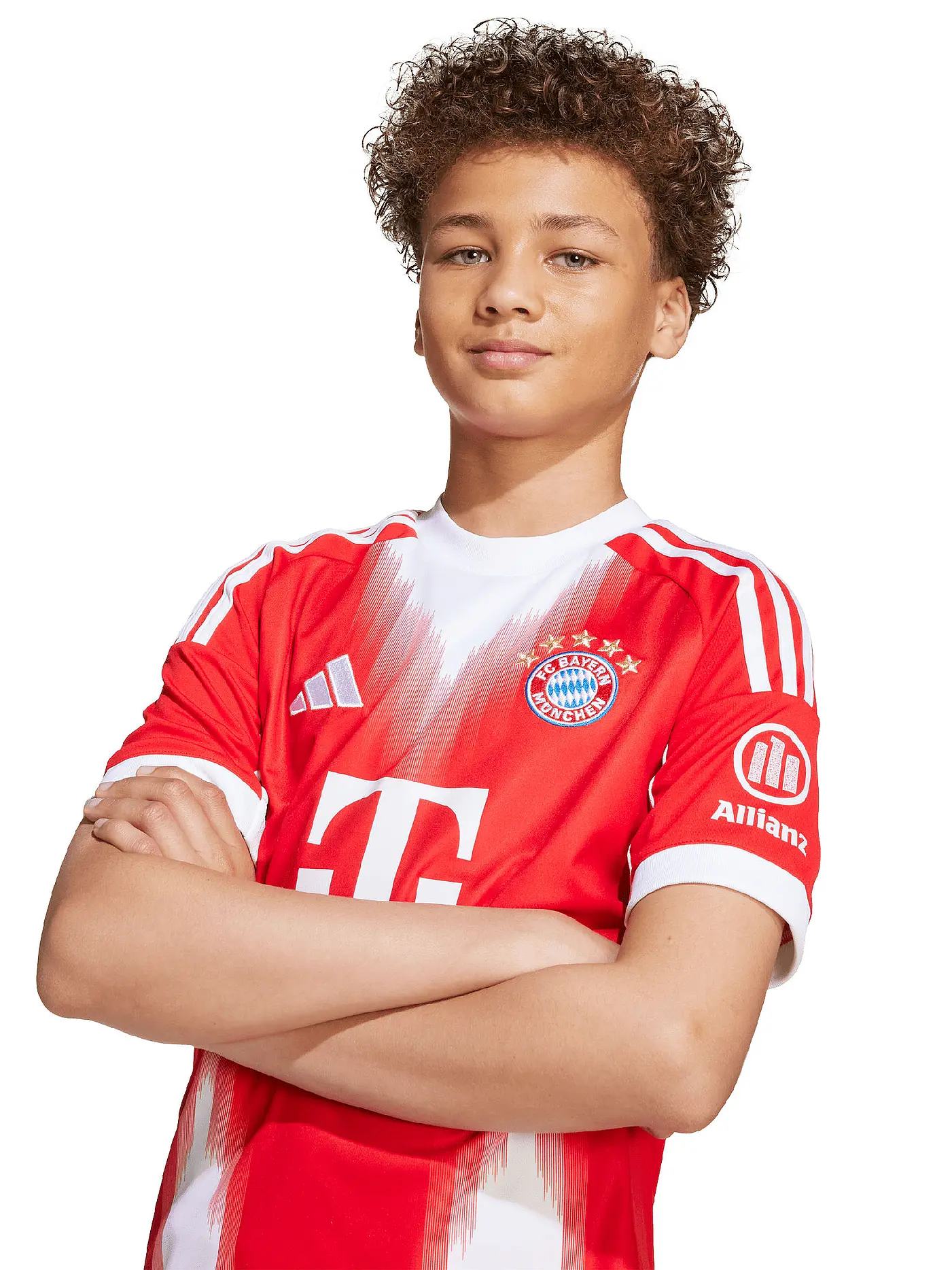 ADIDAS | Kinder Fußballtrikot FC Bayern München 25/26 Heim | rot