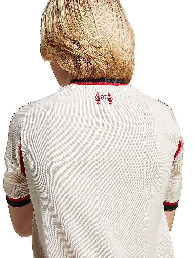 ADIDAS | Kinder Fußballtrikot FC Liverpool 25/26 Auswärts | weiss